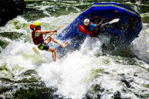 White water rafting in Zambezi by Maano Adventures